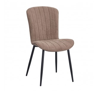 KELLY Chair Black / Metal -...