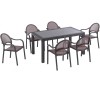 Florida dining table set 150x90cm