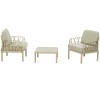 Garda Balcony set Πολυπροπυλενίου Cappuccino/μπεζ