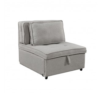 SLEEP ARMCHAIR BED GREY...