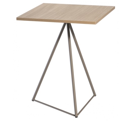 Glitter metal table with laminated top by Gaber |Avant Garde