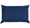 Waterproof Rect Blue Πουφ Υφασμάτινο