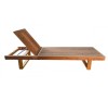 AVG005 wooden sunlounger
