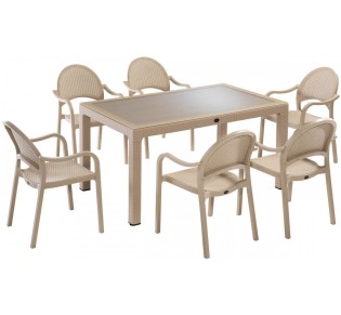 Tropic dinning table set - 2 years guarantee | Avant Garde