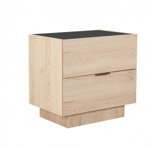 CUBIUS NIGHTSTAND 2DRAWERS...