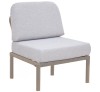 Garda Cappuccino/grey Polypropylene Chair