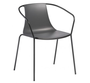 Kasia B cod.187A metal armchair by Gaber | Avant Garde