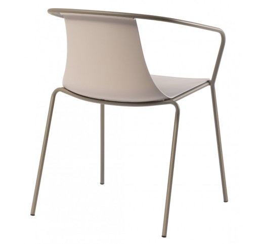 Kasia B cod.187A metal armchair by Gaber | Avant Garde