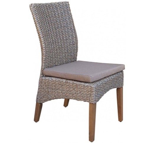Maddox chair wood-wicker - 2 years guarantee | Avant Garde