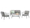 Medora Grey set 4τμχ αλουμινίου