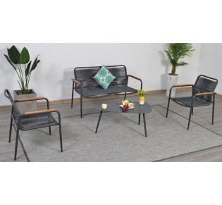 Cabana 4pcs set aluminum rope  -2 years guarantee | Avant Garde design