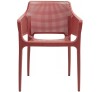 Boom Red Polypropylene Armchair