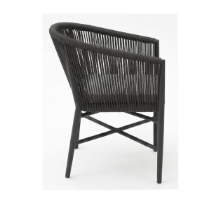 Verni armchair aluminum-rope | Avant Garde design