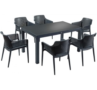Boom dining 7pcs/set 150x90 by Novussi | Avant Garde