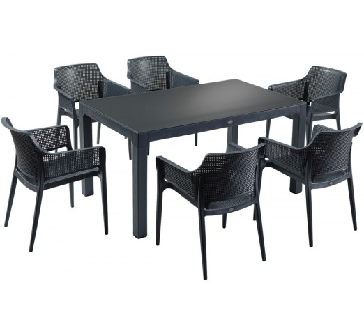 Boom dining 7pcs/set 150x90 by Novussi | Avant Garde