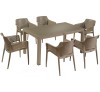 Boom Tραπεζαρία set 7τμχ 150x90 Sand