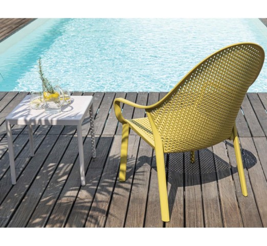 Gianet lounge cod.216 πολυθρονα technopolymer by Gaber | Avant Garde design