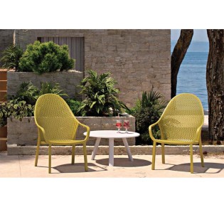 Gianet lounge cod.216 technopolymer armchair by Gaber | Avant Garde design