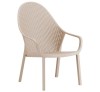 Gianet lounge cod.216 πολυθρονα technopolymer