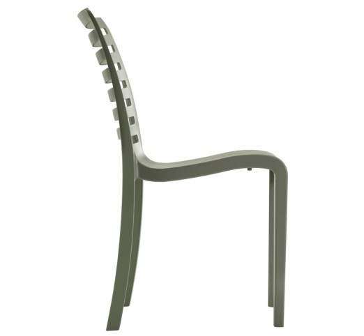 Slat polypropylene armchair - 2 years guarantee | Avant Garde