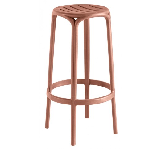 Cannes polypropylene stool by Grosfillex | Exclusive agent