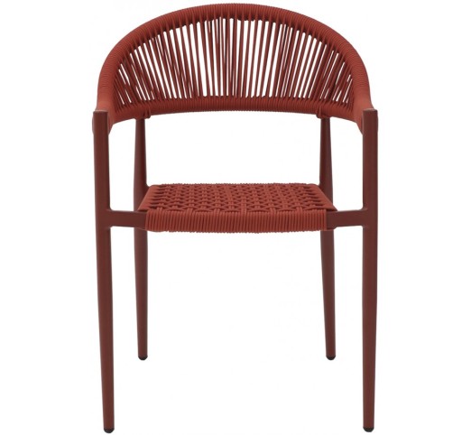 Adina armchair aluminum-rope | Avant Garde design