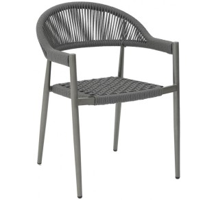 Adina armchair aluminum-rope | Avant Garde design