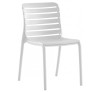 Parm White Polypropylene Chair