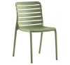 Parm Sage green Polypropylene Chair