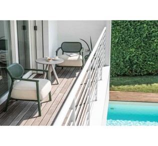 Nuta lounge technopolymer armchair by Gaber | Avant Garde design