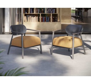 Nuta lounge πολυθρόνα technopolymer by Gaber | Avant Garde design