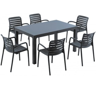 Parma dining set 7pcs by Novussi | Avant Garde
