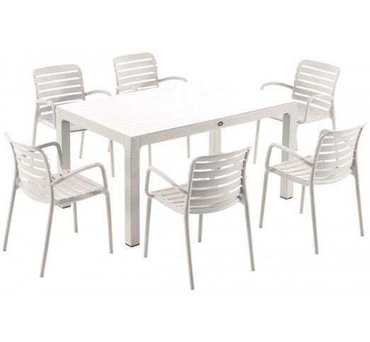Parma dining set 7pcs by Novussi | Avant Garde