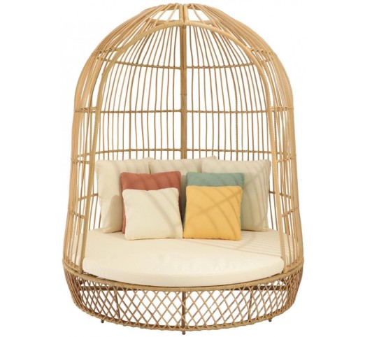 Maldives Aluminum & Wicker Daybed | Avant Garde design SA
