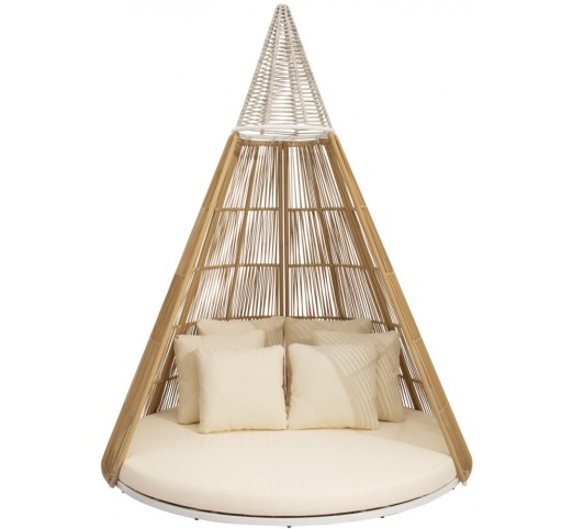 Sunrise Daybed από Αλουμίνιο & Wicker | Avant Garde design AE