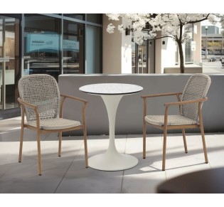 Mercury Outdoor ALU Rope Chair | Avant Garde