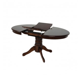 NIRVANA Table Ø106+30cm Walnut
