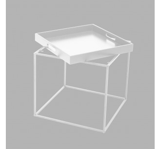 BUTLER SIDE TABLE WHITE... 2