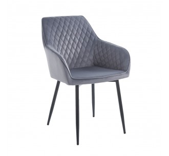 LILA Armchair / Metal Black...