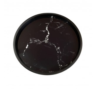 MARM SIDE TABLE BLACK WITH... 2