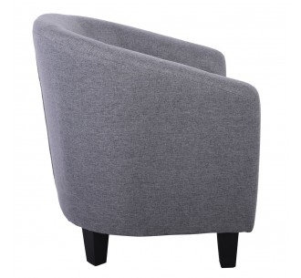 BOGA Armchair / Grey Fabric 2