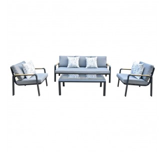 LATINO Set 4pcs / ALU Black...