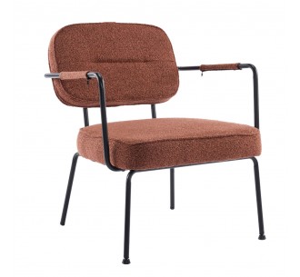 PRISLEY ARMCHAIR TERRACOTTA...