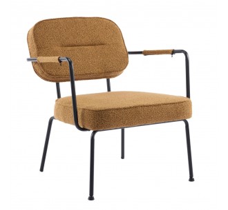 PRISLEY ARMCHAIR MUSTARD...