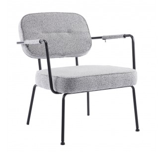 PRISLEY ARMCHAIR GREY LIGHT...