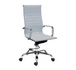 A8200 OFFICE ARMCHAIR 54x67xH108(51)-H116(59)cm / WHITE PU