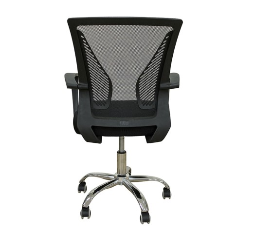 A9880 ΠΟΛΥΘΡΟΝΑ ΓΡΑΦΕΙΟΥ 57x54xH91(40)-H99(48)cm / ΜΑΥΡO MESH