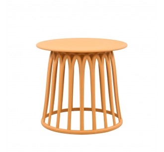 BASKET COFFEE TABLE MUSTARD...