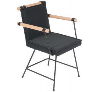 Funky metal armchair