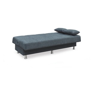 FELINA 3-SEATER SOFA - BED WITH STORAGE 182x90x80cm / GREY FABRIC